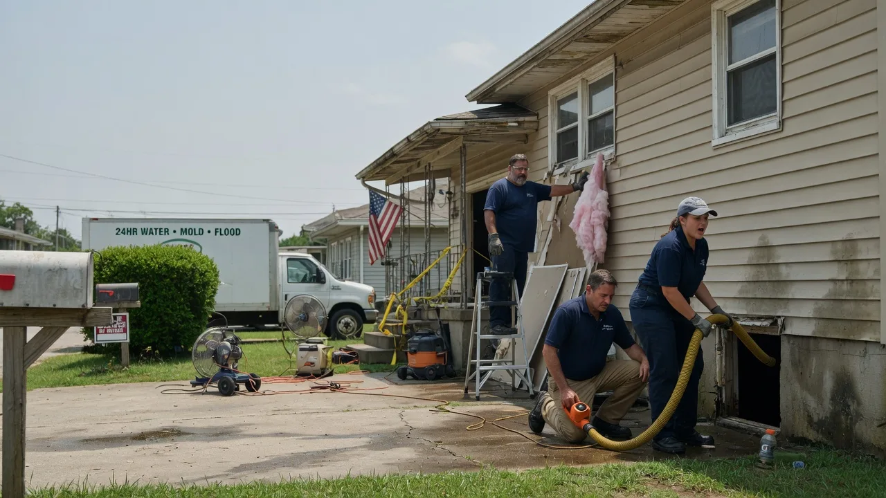 Water Damage Repair in Blue Springs, MO near me
